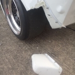 Kotflügel in Teilen